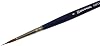 Escoda Optimo Series 1310 Artist Watercolor & Acrylic Short Handle Paint Brush, Pure Kolinsky, Liner, Size 4