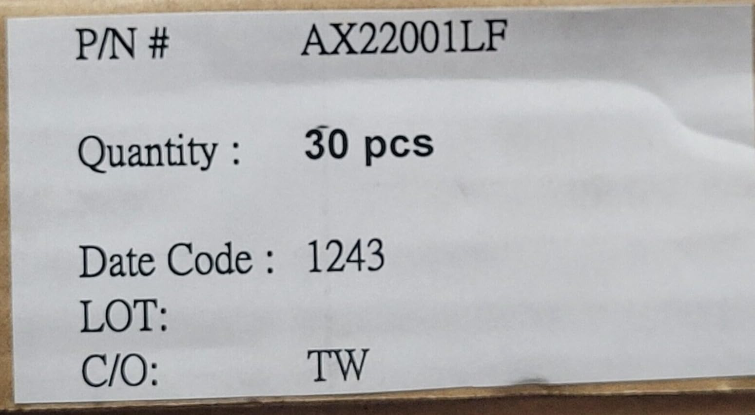 Generic (15 PCS) AX22001LF ASIX