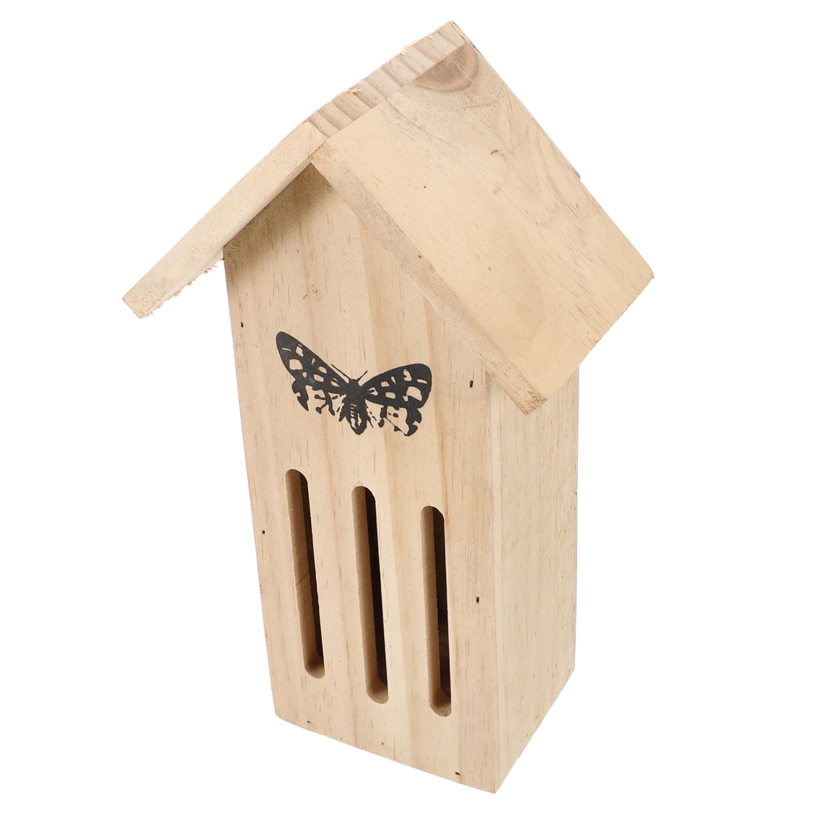 HANABASS 2stücke -Butterfly Feeder Und Insektenhotel Für Außenbereich Wetterfestes Natürliches Schmetterlingshaus Für Garten Einfache Installation Freundliches Material Attraktives