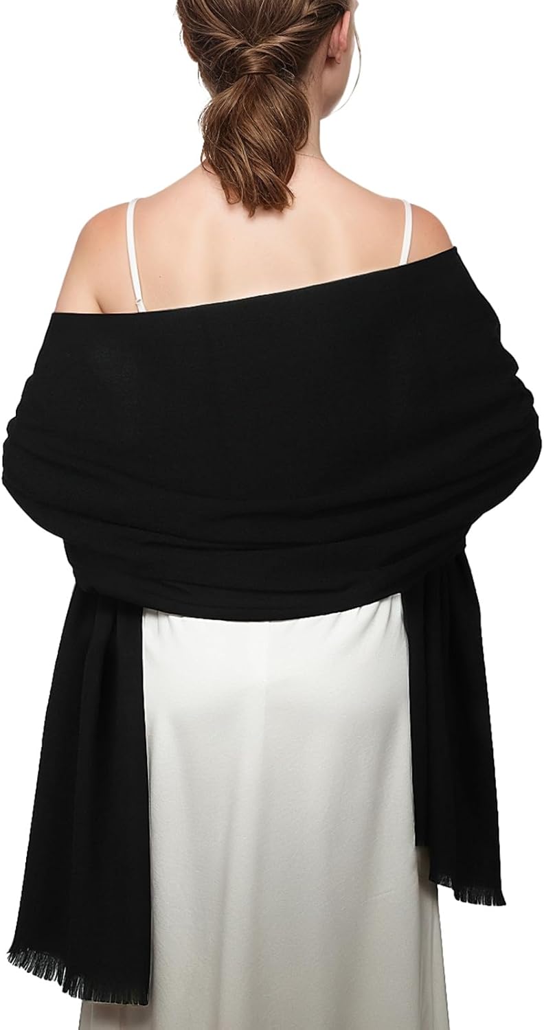 RUI VTRON Shawl Wraps for Women Pashmina Shawls and Wraps for Evening Dresses Large Soft Scarf Winter Scarf Wedding Shawl…