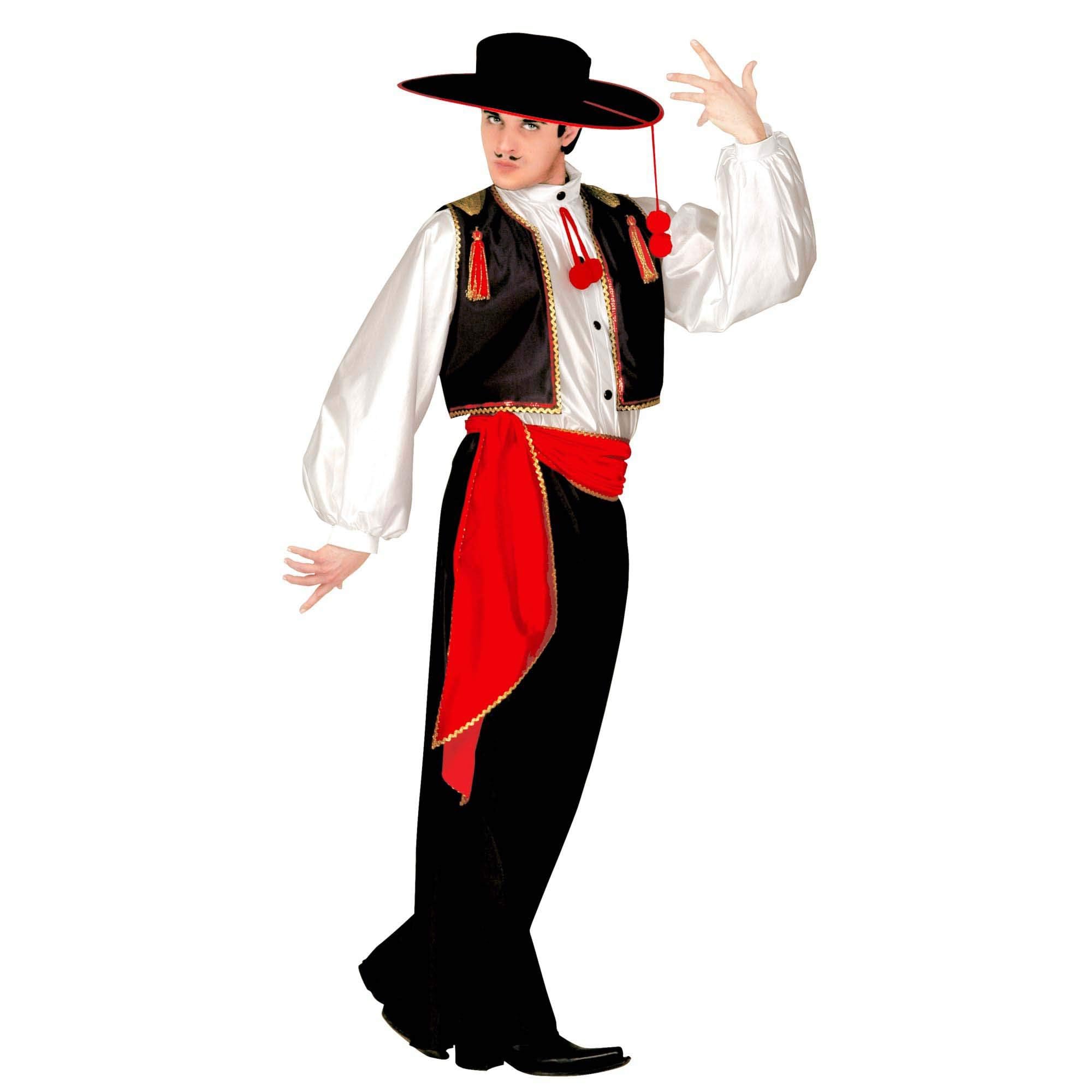 Ladies Flamenco Dancer Costume Large UK 14-16 for Spanish Spain Fancy Dress