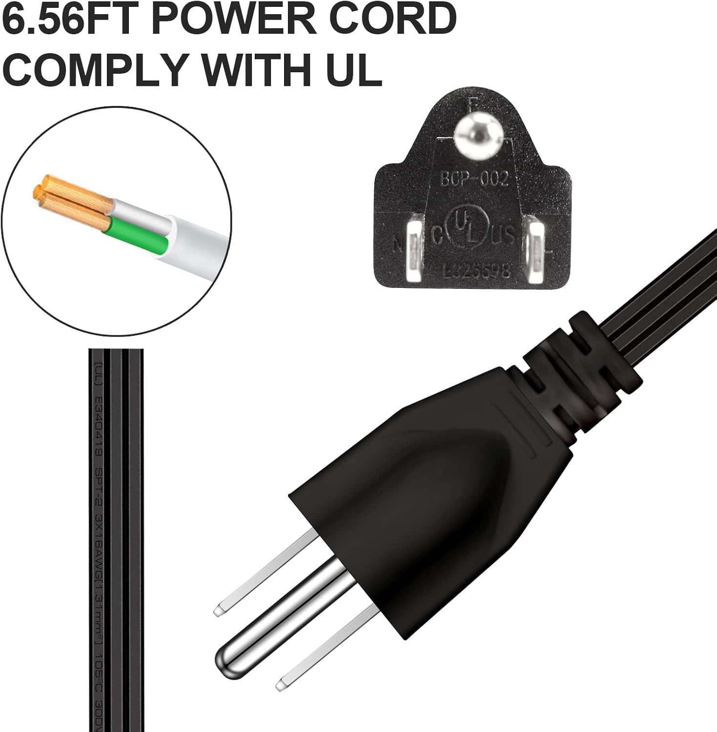 Recessed Power Strip with Type C 20W PD Fast Charge Desk Power Outlet 4 Outlets 2 USB and 1 USB C Built in Furniture Extension Power Plug for Dorm Office (Black)