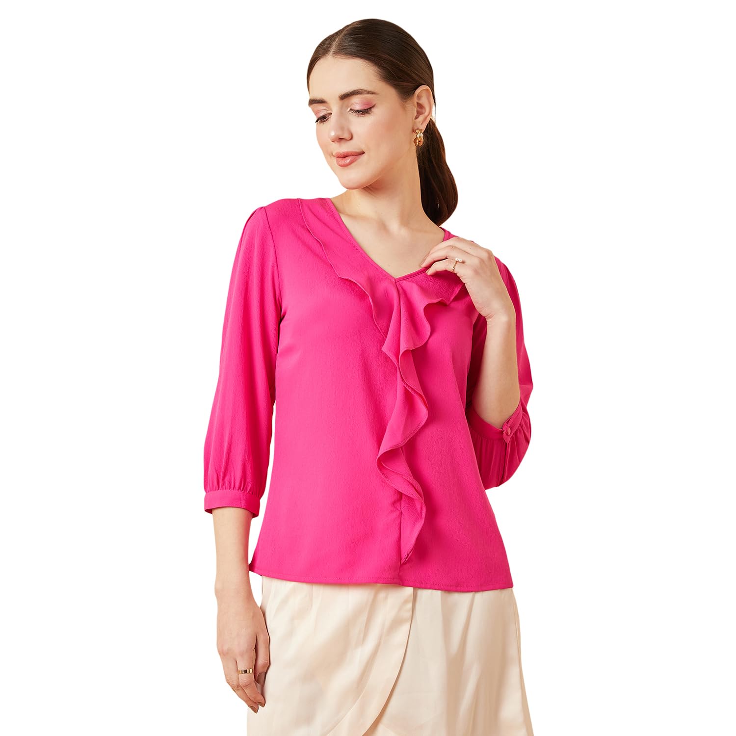 rare Women's Solid Regular Fit Blouse-picture-44