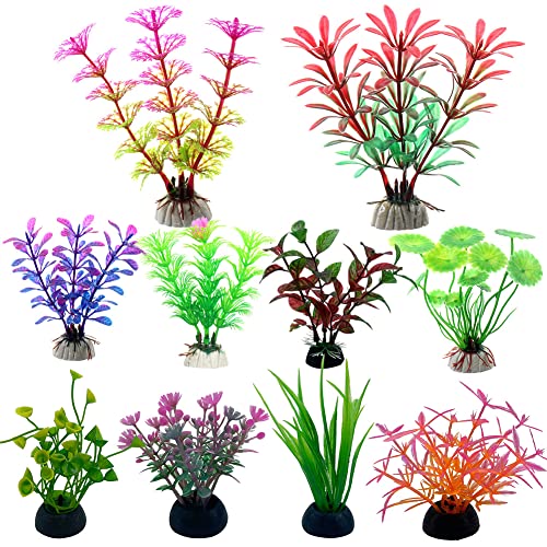 Aquarium Decor Colorful Plants,Artificial Aquarium Plants,Aquarium