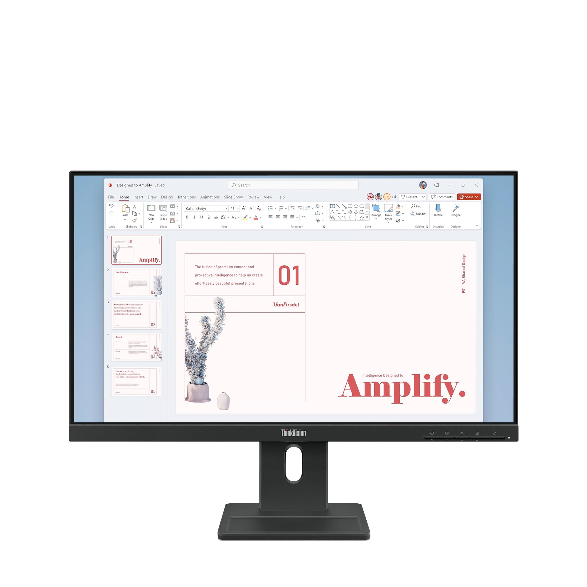 Lenovo ThinkVision E24-40 Monitor (Lenovo ThinkVision E24-40 - Monitor a LED - 24 [23.8 visualizzabile] - 1920 x 1080 Full HD [1080p] @ 100 Hz - IPS - 250 cd/m??² - 1300:1 - 4 ms - HDMI, VGA, Displa