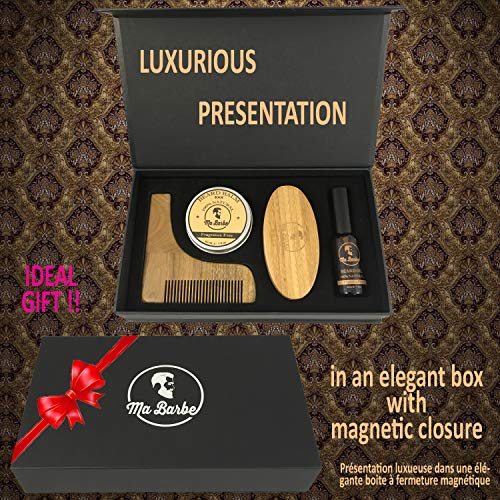 Kit per la cura della barba di ALTA QUALITÀ con