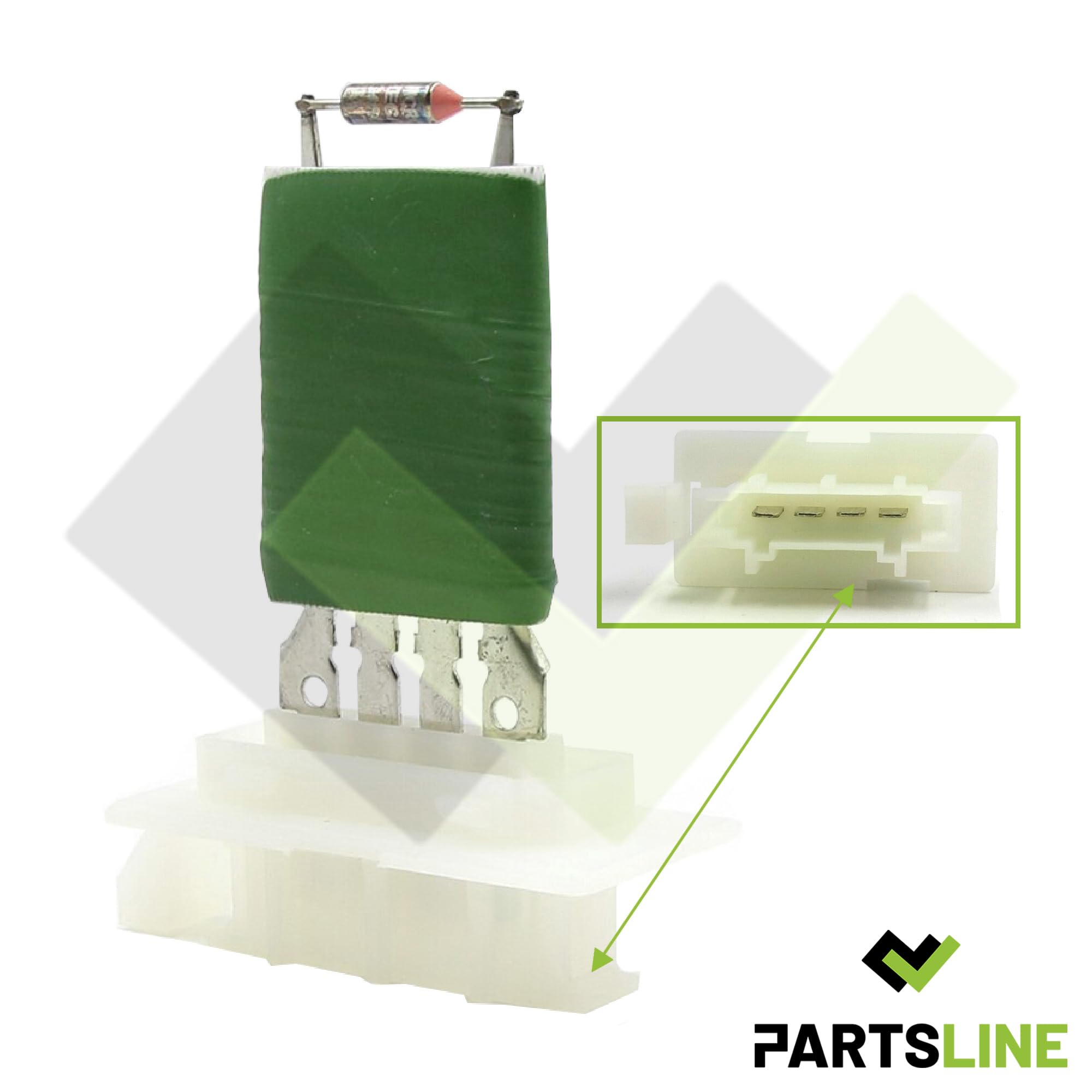 Resistance de Chauffage avec connectique prévu KANGOO II BE BOP - 7701068978