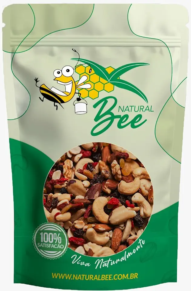 Mix Premium de Castanhas e Frutas Secas 500g com Sabor Único