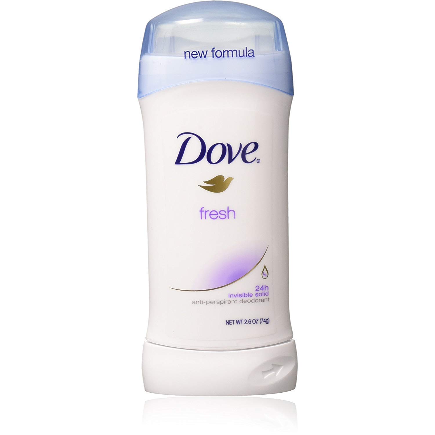 Dove Anti-Perspirant Deodorant Invisible Solid Fresh 2.60 oz (Pack of 12)