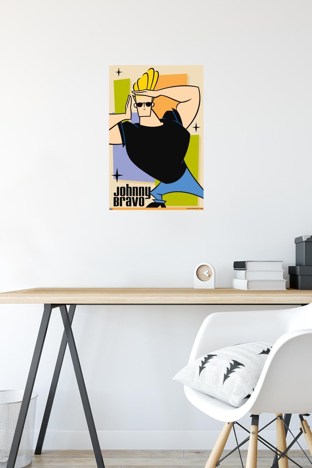 Amazon.com: Trends International Johnny Bravo - Pose Wall Poster