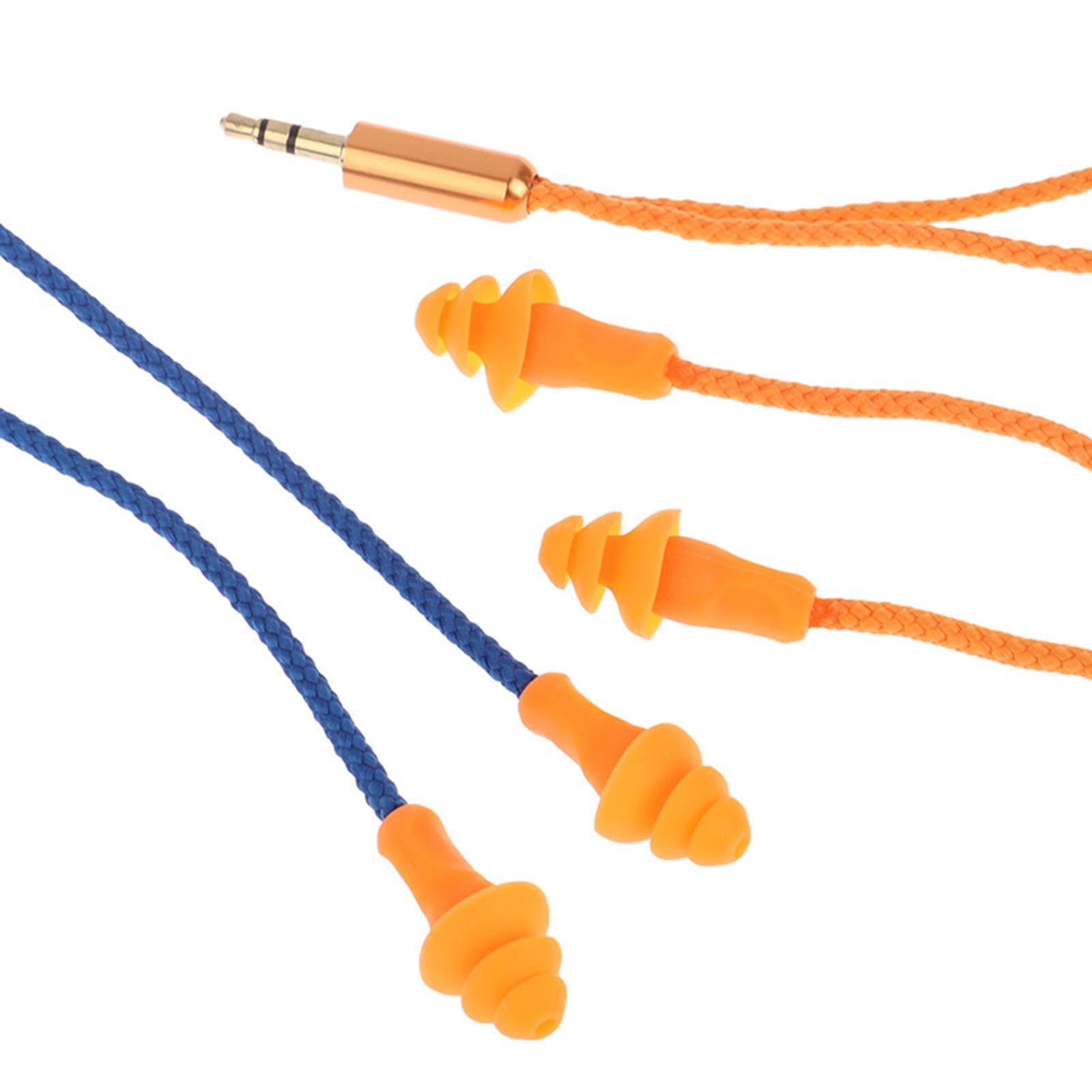 heavenglow Earplug Earphone Sound Blocking Ear Plug for Kids and Adults Sports Sleeping yellow 70cm-picture-13