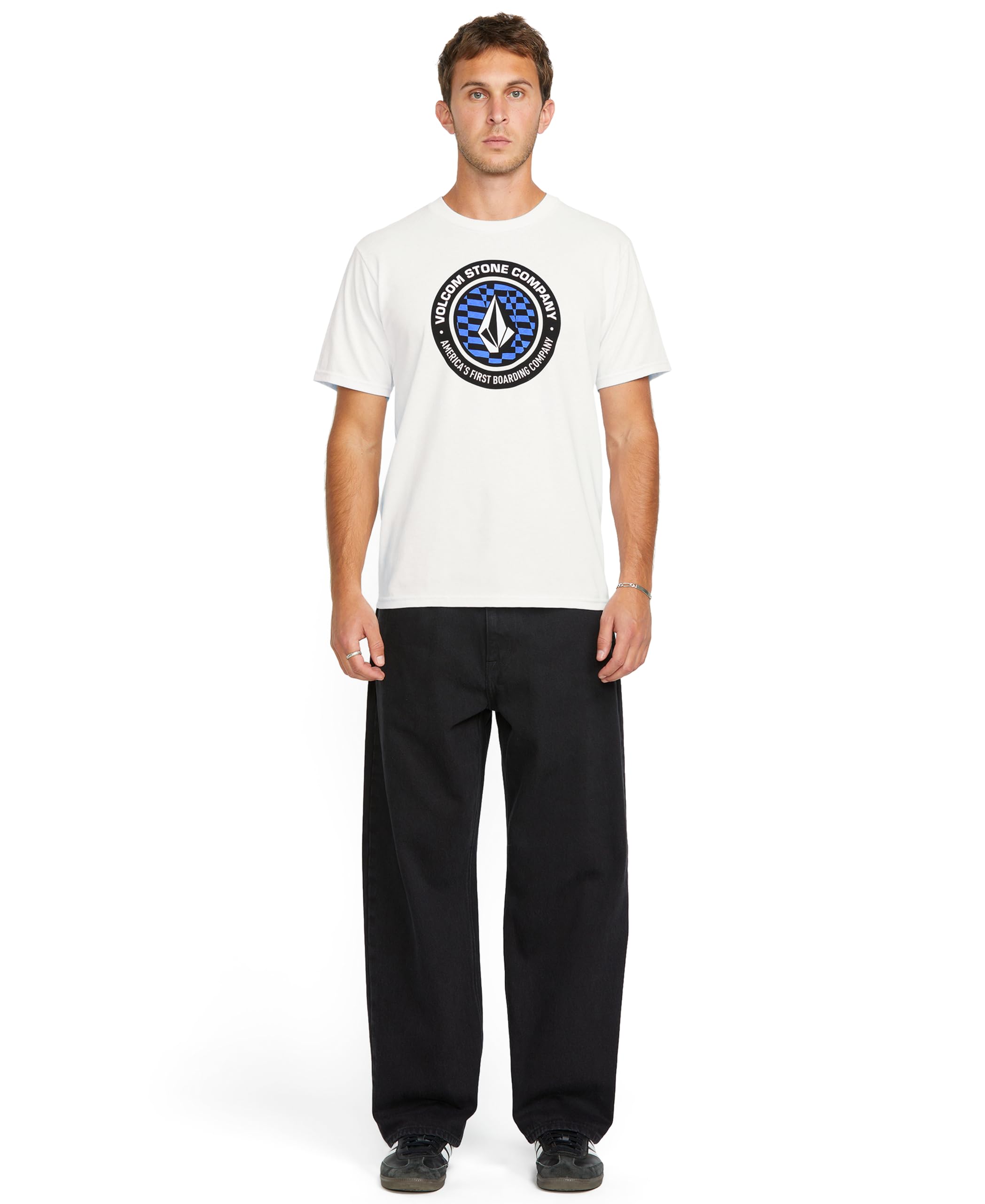 Volcom Stoney Circle Short Sleeve tee Stoney Circle - Camiseta de Manga Corta Hombre