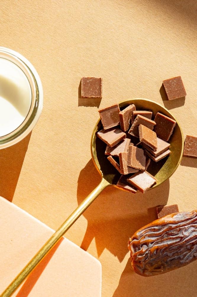 Bio Dattel-Schokochips Vollmilch | 40% Kakaoanteil | mit Datteln gesüßt