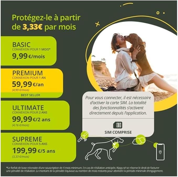 Balise de localisation GPS Kippy Evo & Kippy Cat