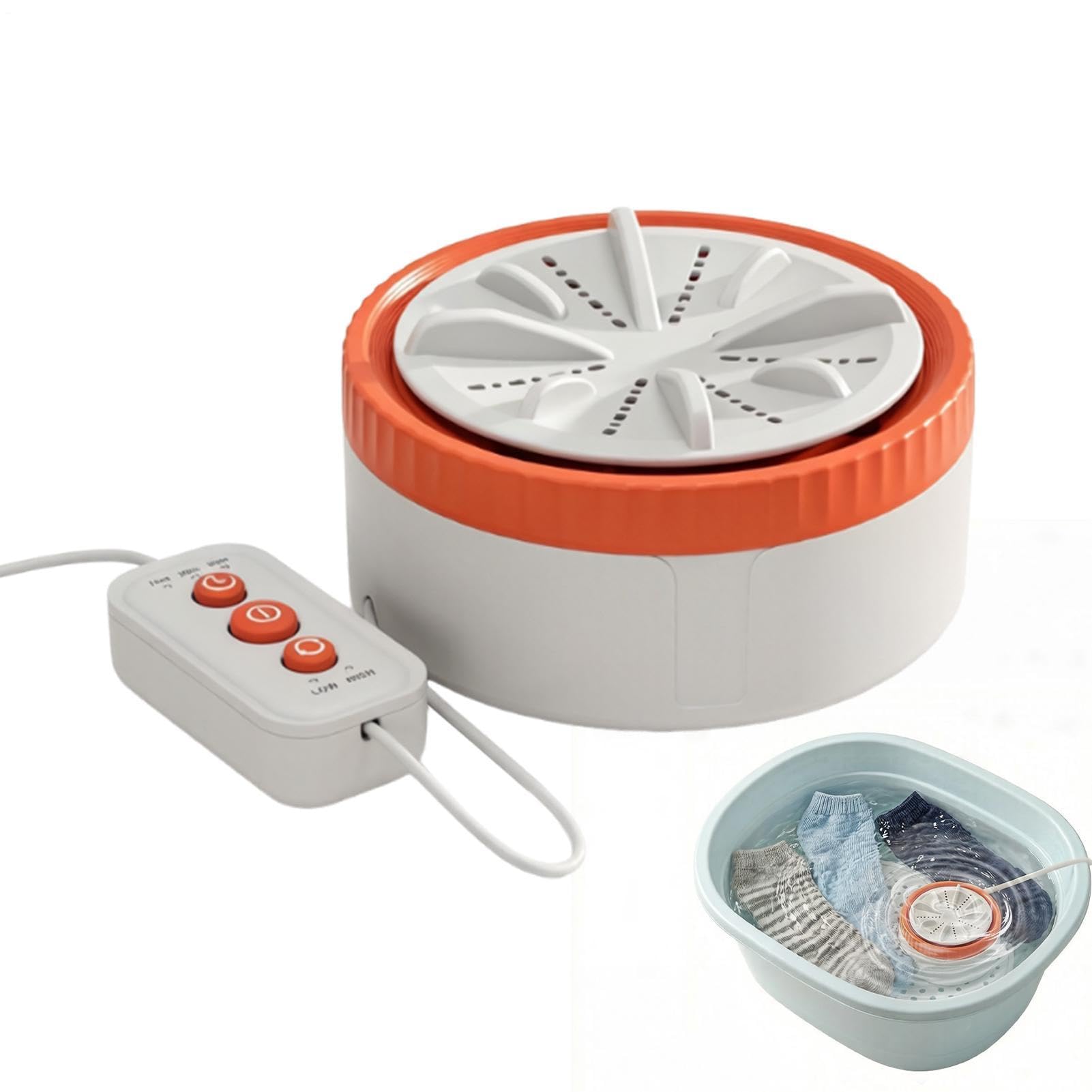 Mini lavadora portátil compacta y pequeño electrodoméstico de limpieza eficiente 8