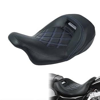 【新品未使用】THINLINE ソロシート　ハーレー バイク ソロシート ハーレー Leather Motorcycles Seats Amazon