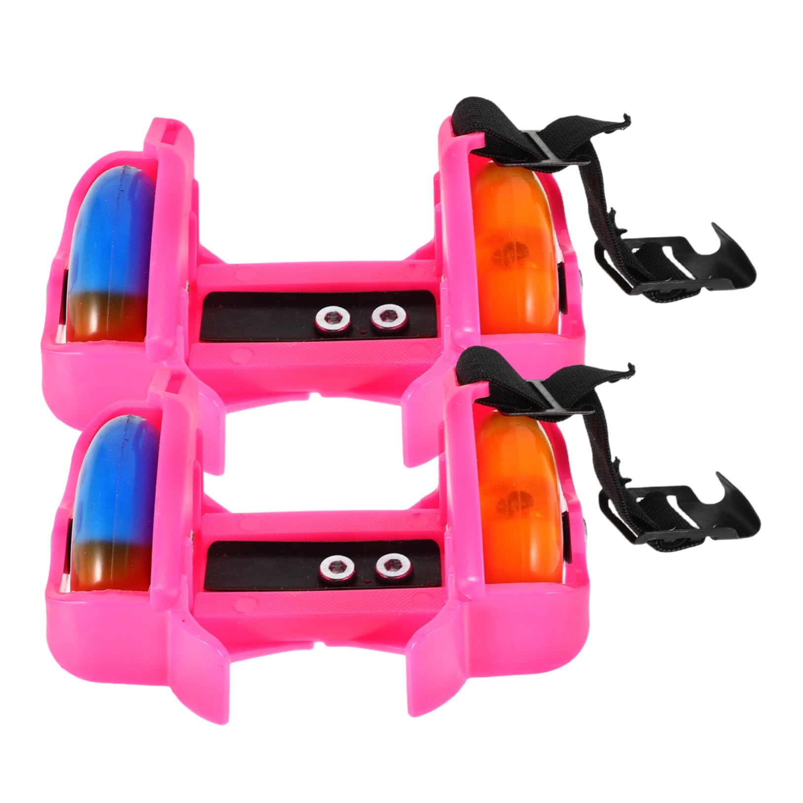 CORHAD 1 Pair Boys and Girls Roller Skates Led Wheels Fashionable Design Night Safety Sturdy Construction for Boys Girls