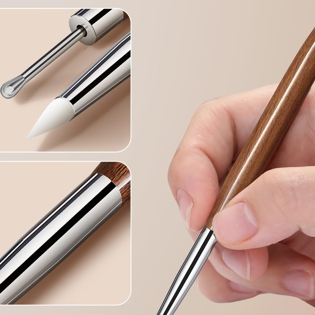 Double Head Nail Art Pen Double Ended Carving Tool For Intricate Designs