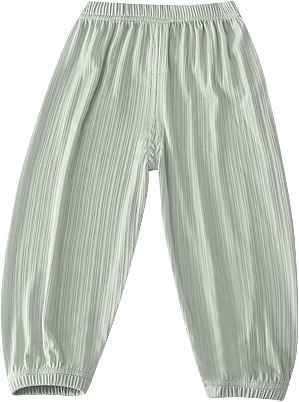 Boys Quick-Dry Sports Pants for Kids Lightweight Breathable Loose Fit Elastic Waist Cuffed Hem Perfect for