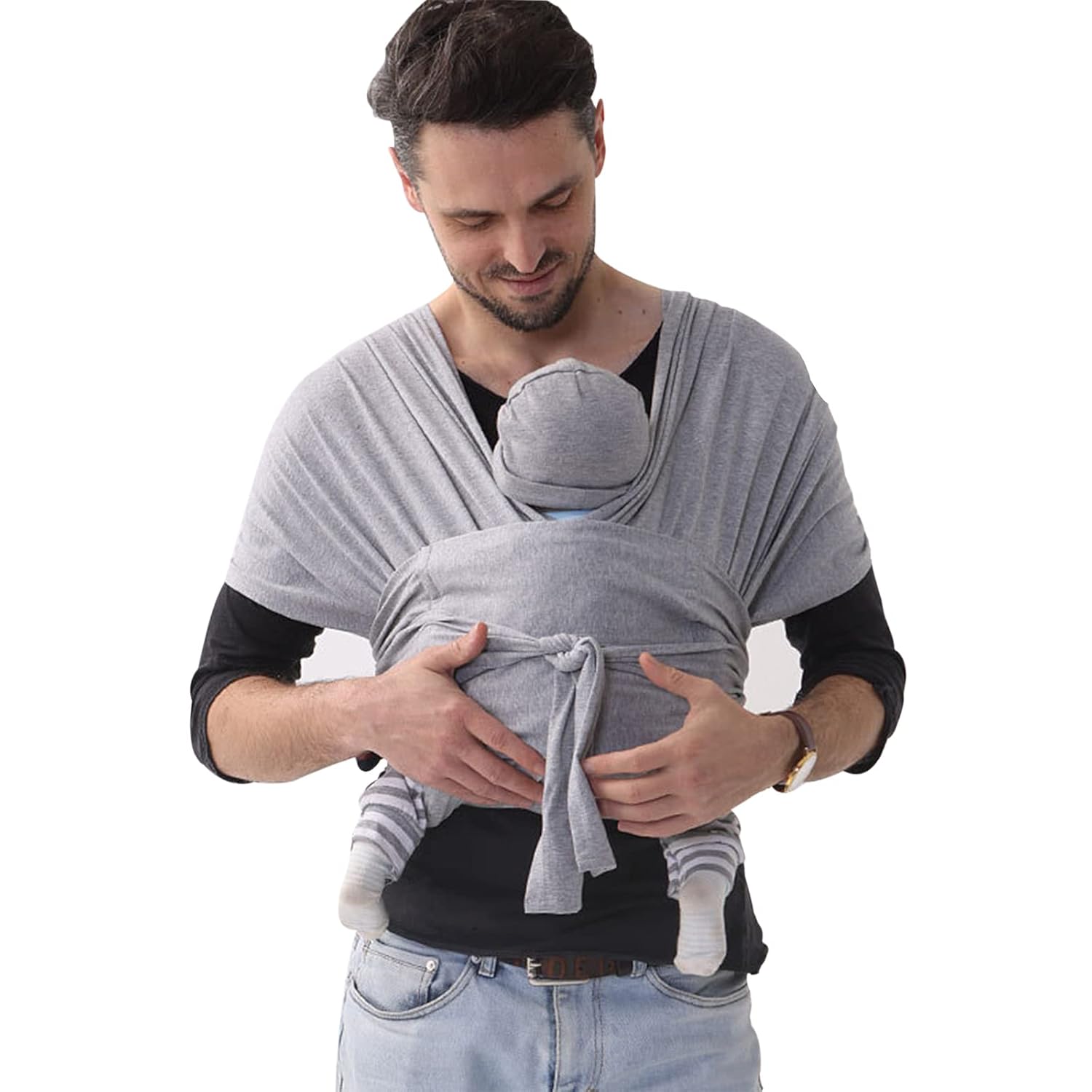 SERAPHY Baby Wrap Carrier, Adjustable Baby Wrap Carrier