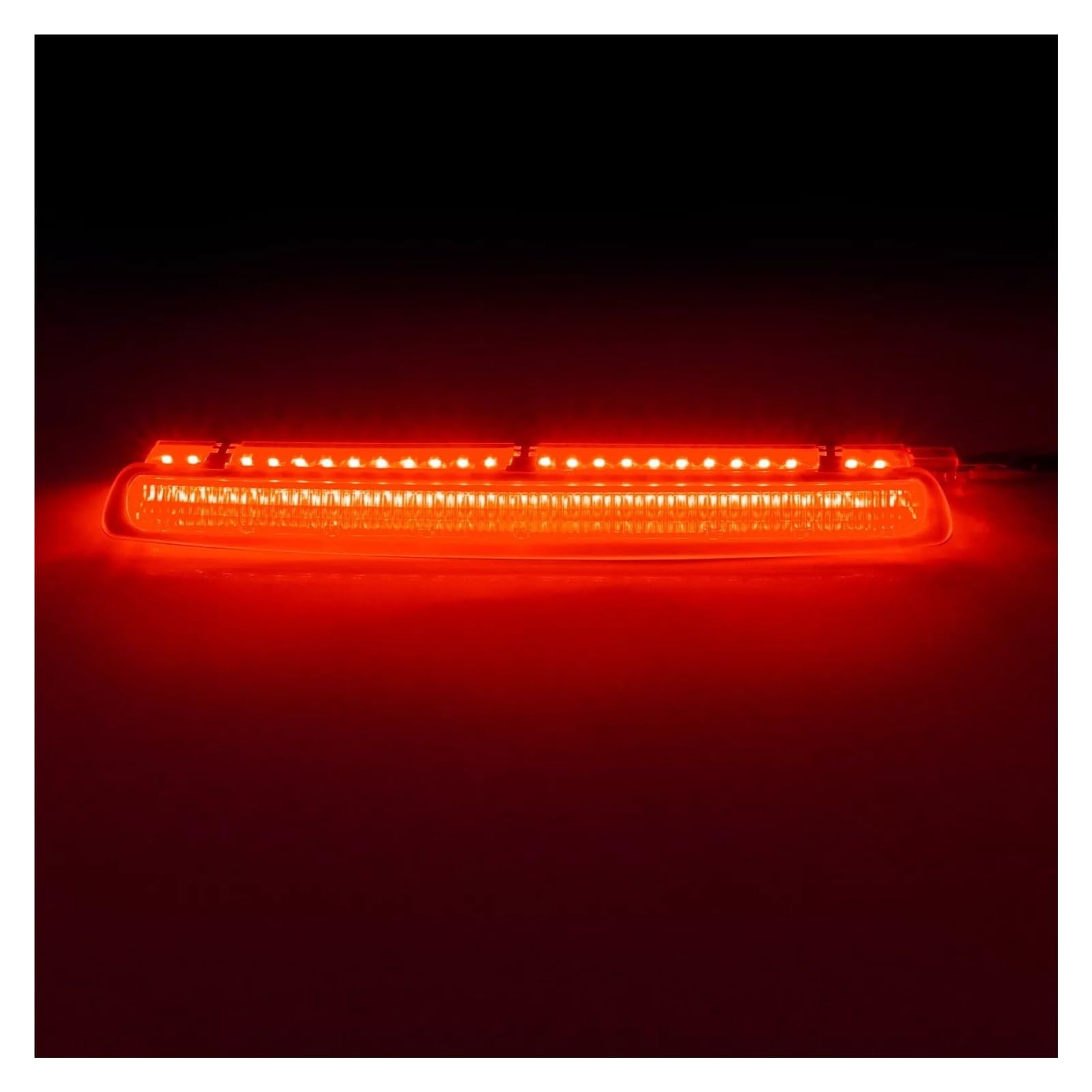 Terza Luce di Stop Posteriore per Auto, per con Seat Ibiza 2008-2017, Colore Rosso, codice 6J0945097B.