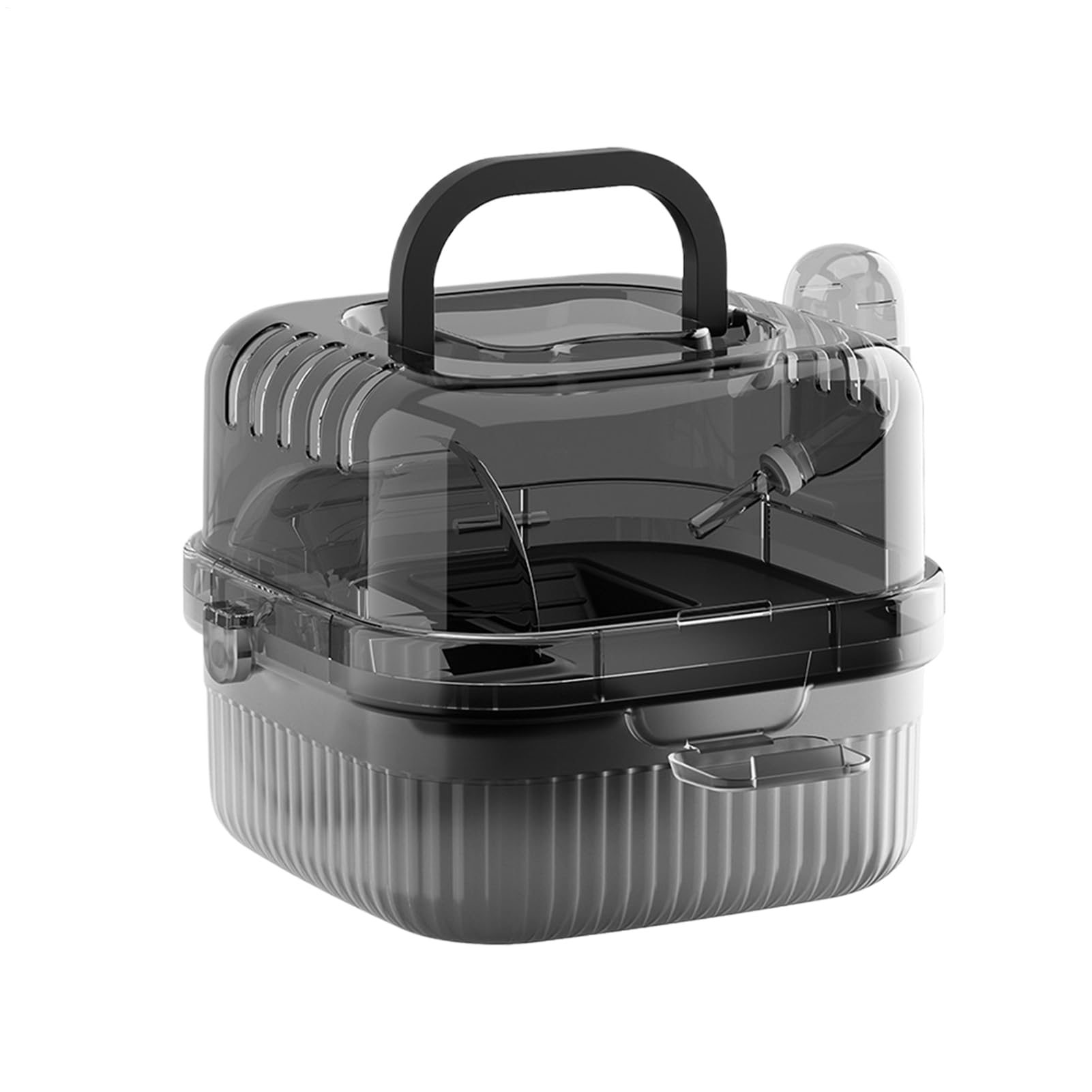 Portable Hamster Cage,with Running Wheel Box - Small Hamster Cage with Handle | for Bunny Mice Guinea Dwarf Chinchilla Outdoor Camping Hiking