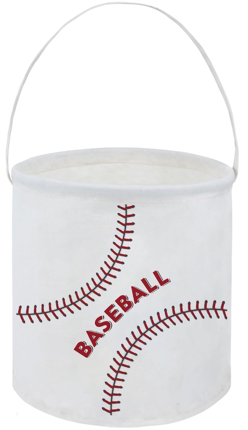 FXOLCSHE Easter football busket,Football Soccer Basket Kids Storage Basket,Kids Gift Basket,Room Decor,Boys hamper(Soccer)