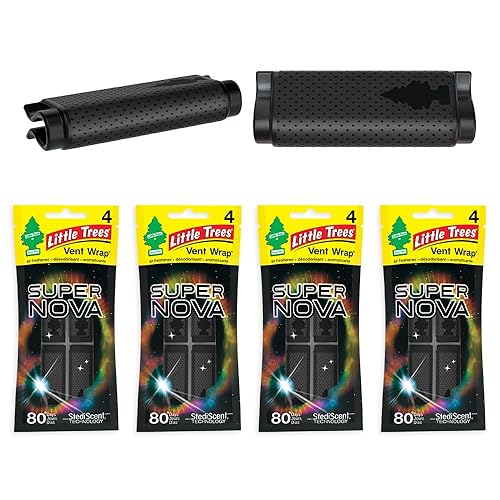 Miniatura 9 de LITTLE TREES Ambientador para automóvil. La envoltura de ventilación proporciona un aroma duradero, hoja de ventilación deslizante. Sandía, 16