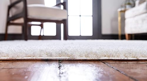 Vista 36 de Unique Loom Trellis Shag Collection Plush Geometric Modern Moroccan Lattice Green Runner Rug (2' 0 x 6' 7)