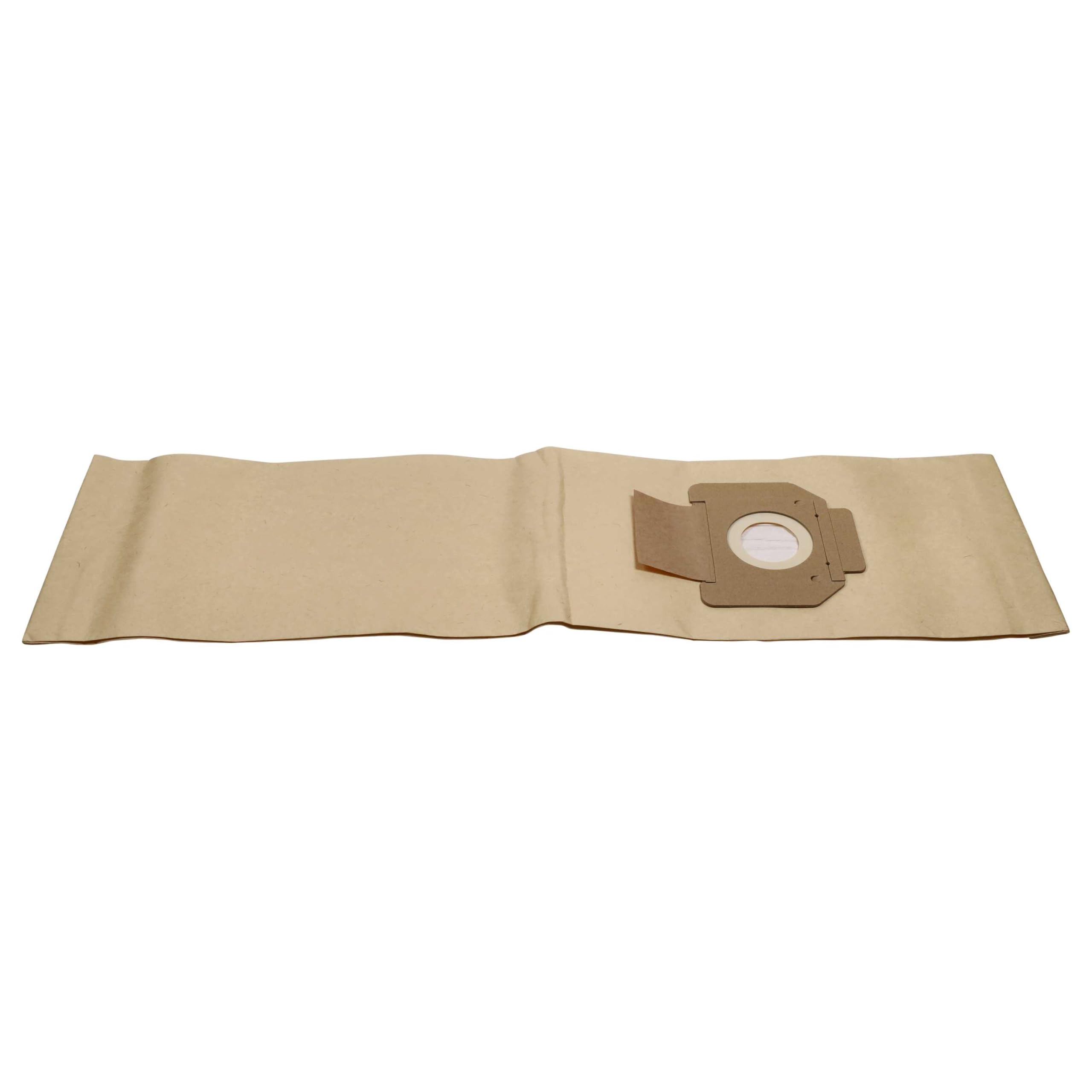 vhbw 50 x worek do odkurzacza kompatybilny z odkurzaczem Alto Attix 751-21, 751-11, 751-2M – 38 cm x 22 cm, brązowy