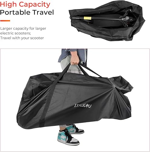 Miniatura 5 de Bolsa de scooter eléctrico de transporte elevado, bolsa de almacenamiento ligera plegable Accesorios para Segway Ninebot G30 MAX Series Xiaomi M365