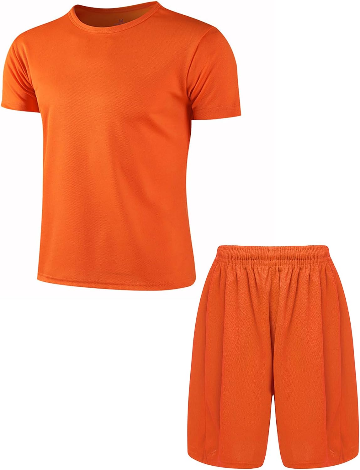 Boys Soccer Sports Training Uniforms Kids Youth Athletic Football Soccer Jersey Shirt and Shorts Kit