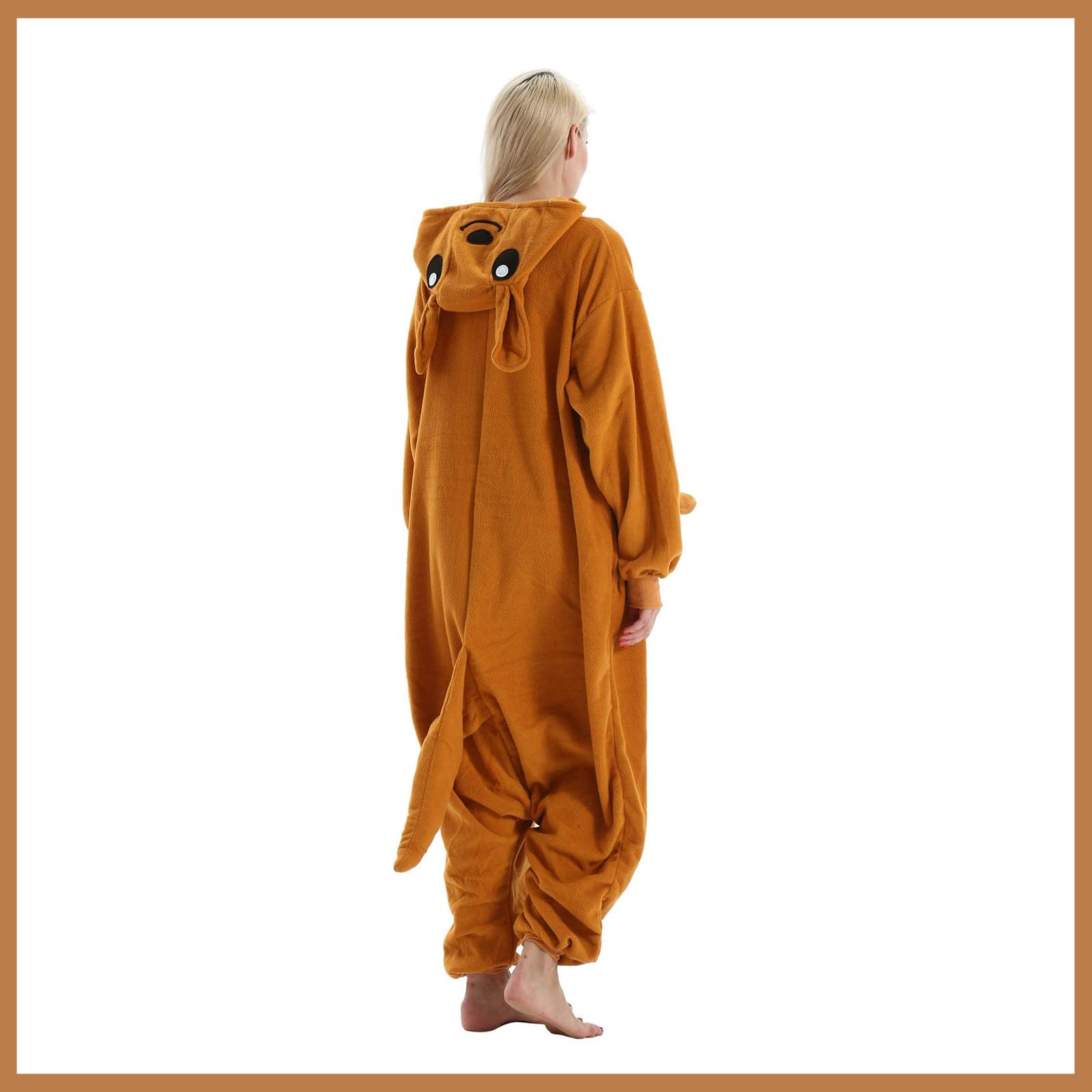 Hstyle Unisexe Adulte Onesie Anime Kigurumi Costume Cosplay Animaux Pyjama À Capuche Vêtements De Nuit - 3