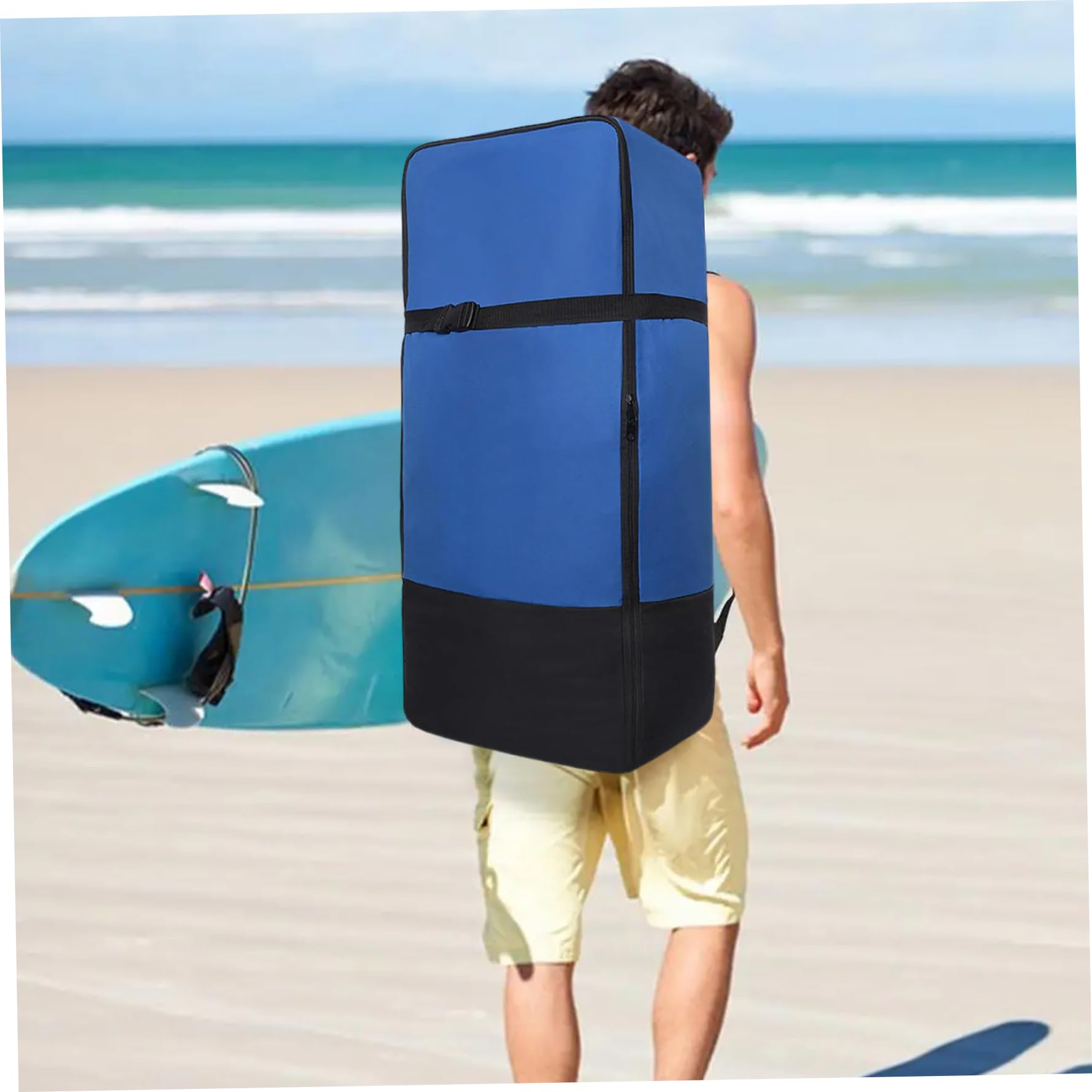 Zaino da 36x17x12 Pollici per Paddle Board con Sedile, in Tessuto Oxford 900D, Ideale per Viaggi, per gonfiabili e Attrezzatura.