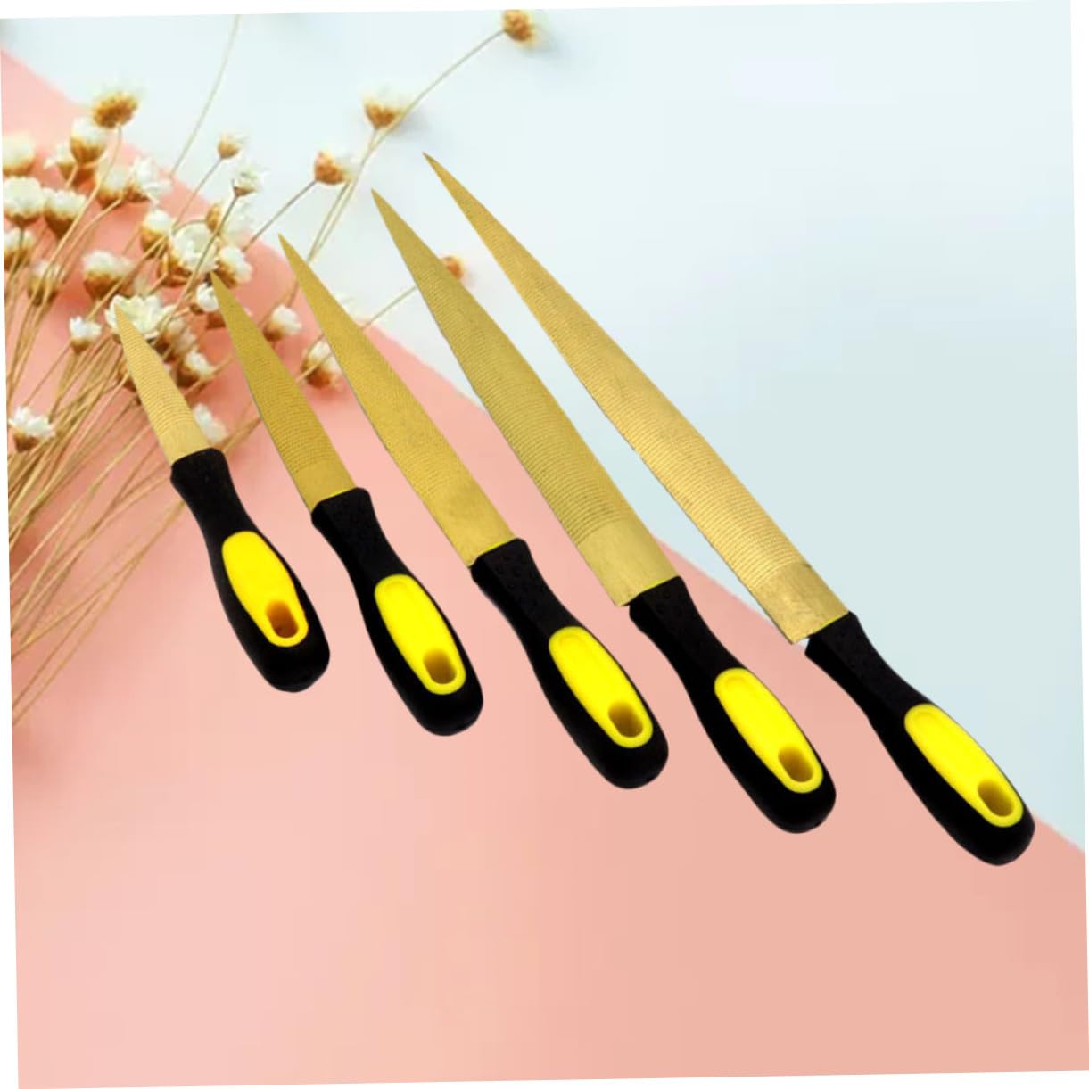 5 Piezas Conjunto De Archivos De Carpintería Herramienta De Carpintería Carpintero Herramientas Para Trabajar La Madera Lima De Acero Para Carpintería Archivos De Talla De Madera