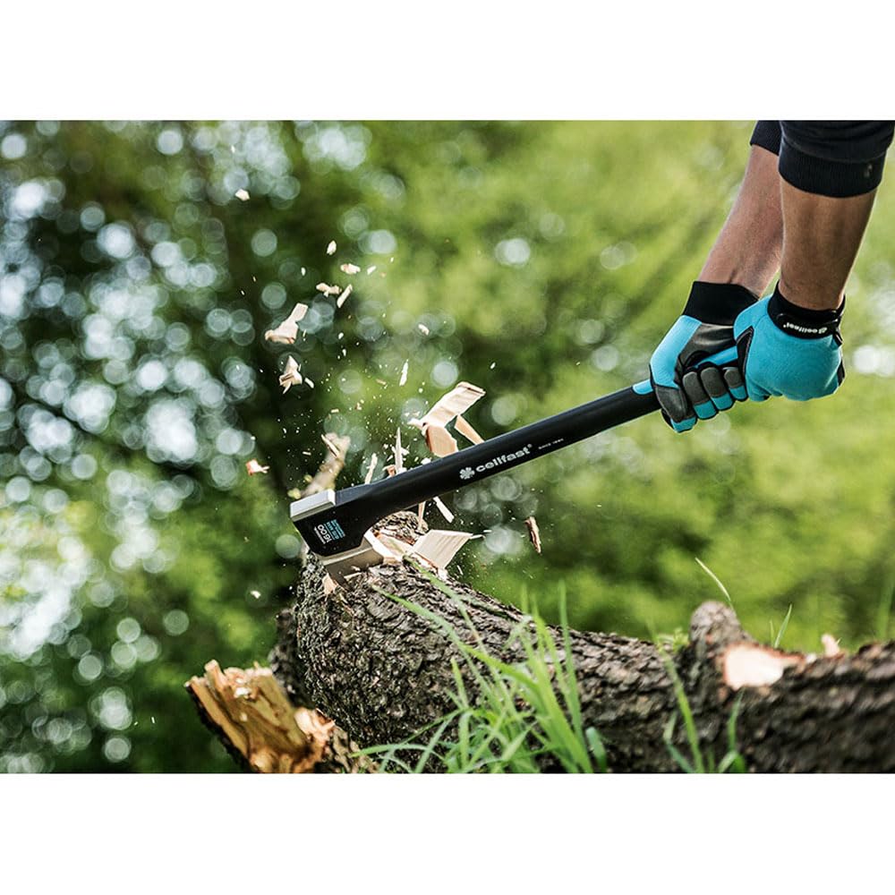 Cellfast Universal Axe U1600 ENERGO™, 1.6 kg, 615 mm, for Joinery Cutting Branches, Bushes and Small Trees - Image 3