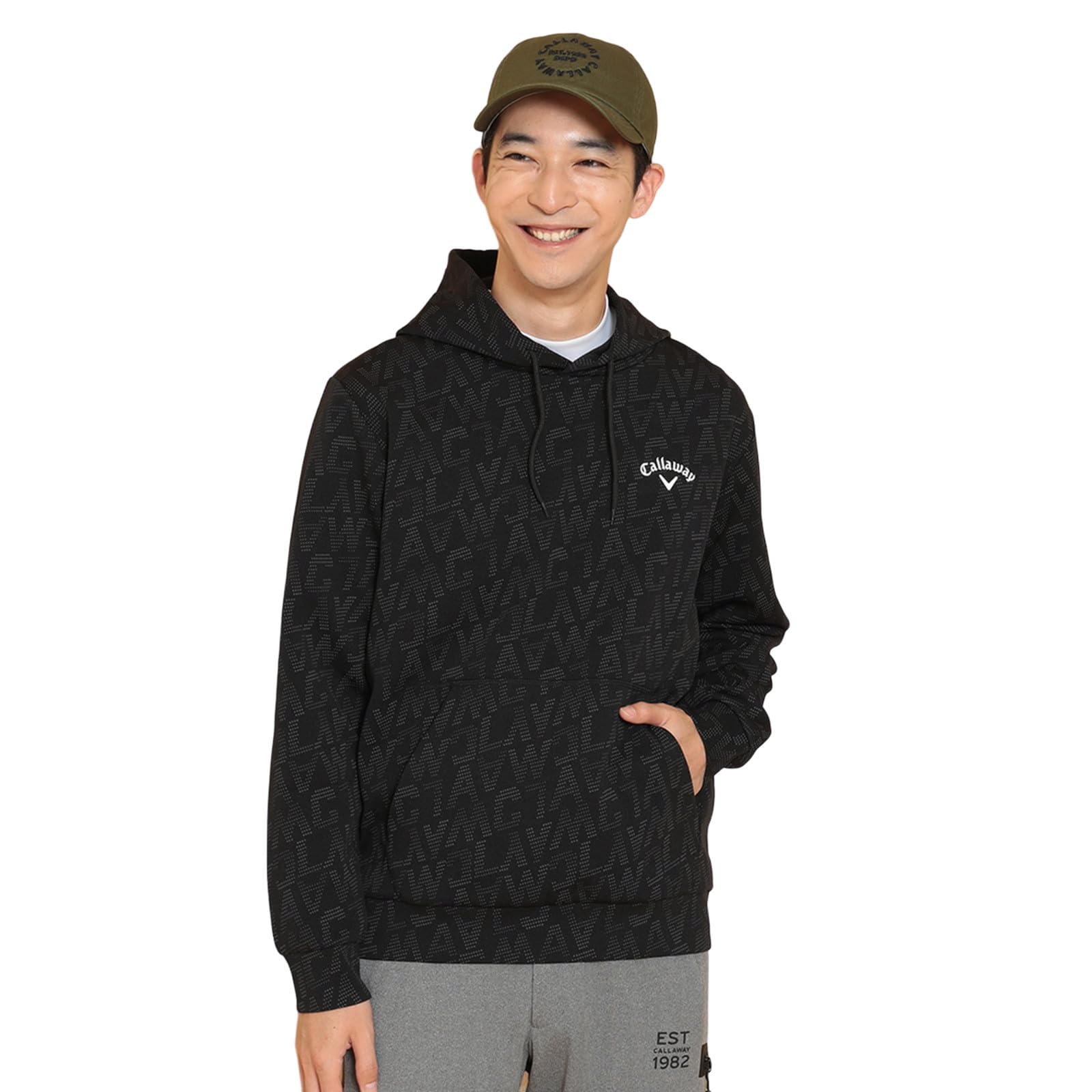 新品　キャロウェイ　ゴルフウェア　Mサイズ エニタイムスエット Amazon.co.jp: [キャロウェイ] メンズ スウェットパーカー