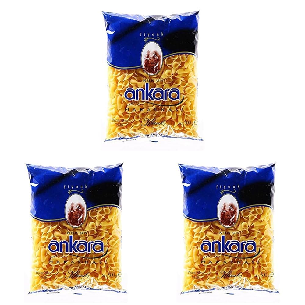 Nuh'un Ankara Makarnası Fiyonk 500 g 3lü paket