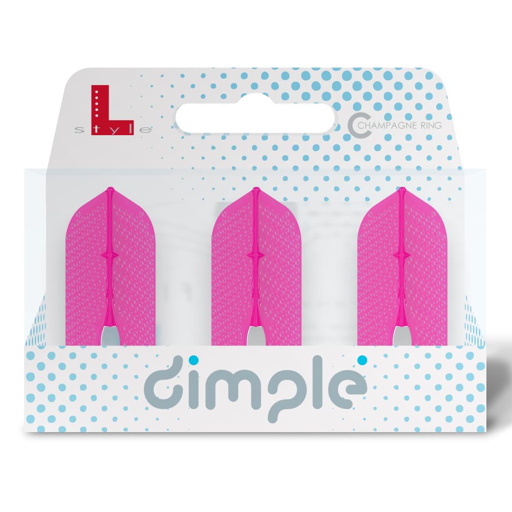 L-style (El style) flight El dimple Slim hot pink flf1636 — image 1