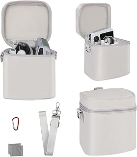 Mini 3 Pro Bag Case for DJI Mini 3 Pro Camera Drone Accessories RC RC-N1 Remote Controller Shoulder Strap Bag with Free Carabiner