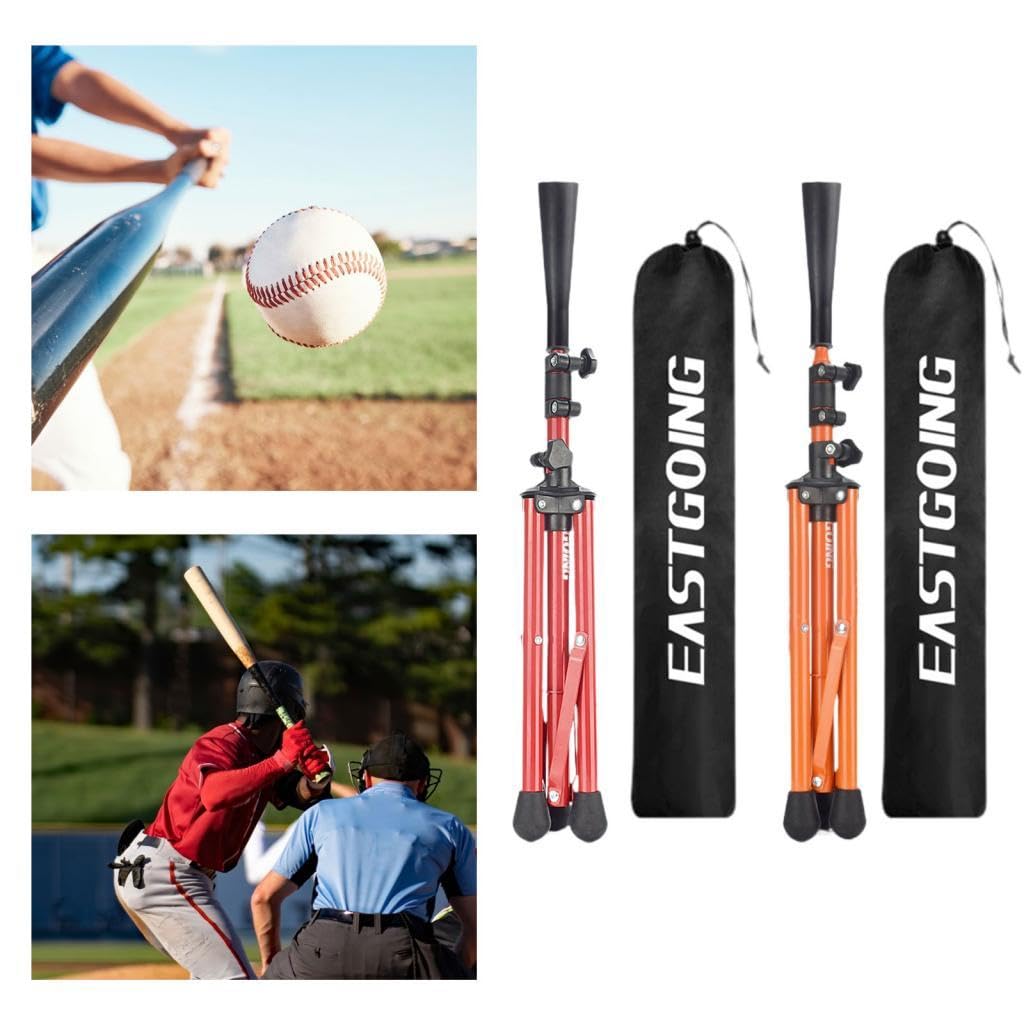 Baseball Batting Tee, Softball Batting Übung, Hochwertiges Tragbares Professionelles Baseball Tee Zum Schlagen für Kinder Und Erwachsene