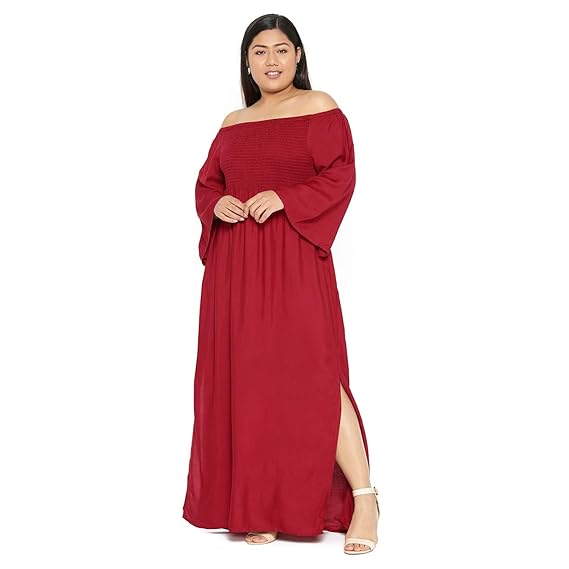 maroon dress amazon