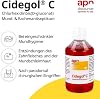 apodiscounter cidegol c chlorhexidine mouthwash solution 300 ml - effective treatment for bacterial gum inflammation bleeding gums & bad breath antiseptic mouthwash mouthwash
