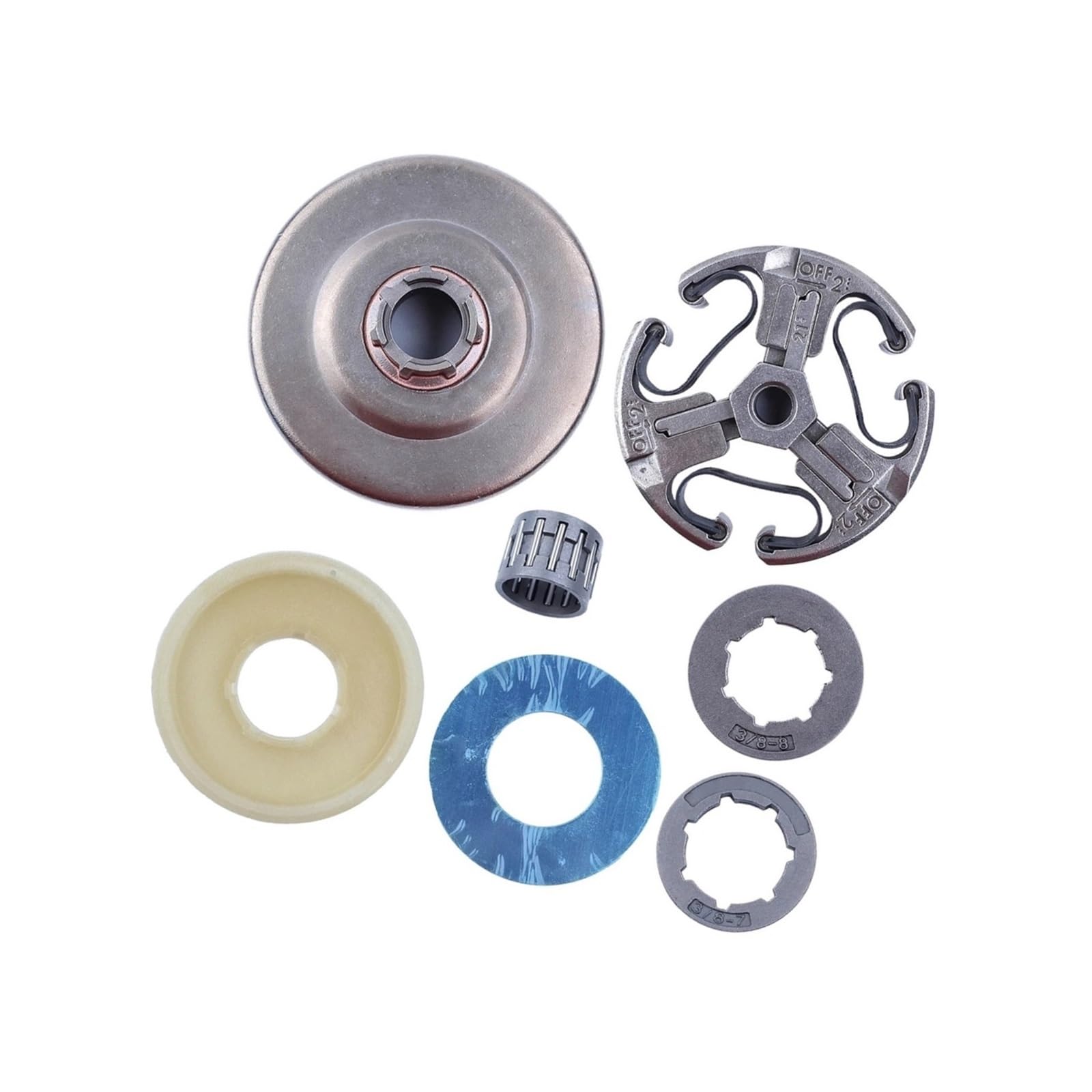 Tronçonneuse qui patine ? Kit tambour d'embrayage et pignon de jante 268 272 61 66 162