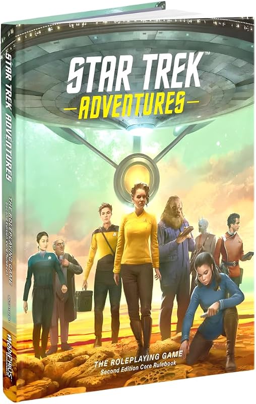 Modiphius Entertainment: Star Trek Adventures: Second Edition - Core Rulebook - Hardcover RPG Book, Tabletop Role Playing Game, Officially Licensed