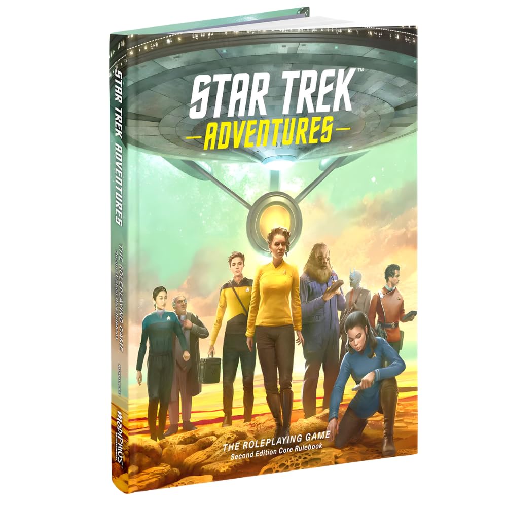 Modiphius Entertainment: Star Trek Adventures: Second Edition - Core Rulebook - Hardcover RPG Book, Tabletop Role Playing Game, Officially Licensed