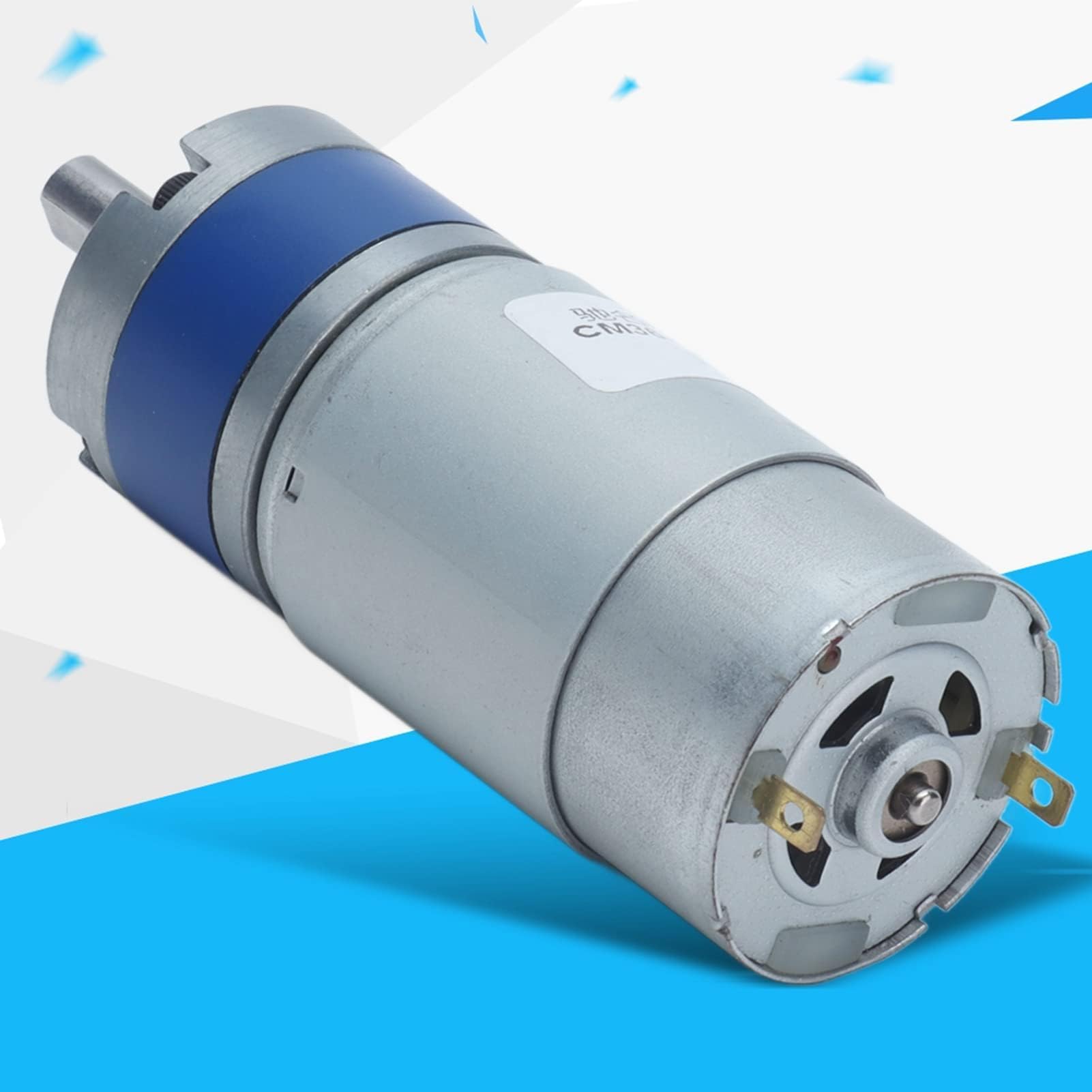 CM36-555 Moteur à Engrenages Planétaires, Moteur à Engrenages CC, Réduction des Performances Stables, Moteur Engrenages CC Grande Torsion Faible Bruit 24 V Pour Robots Bureau Domicile (120RPM)