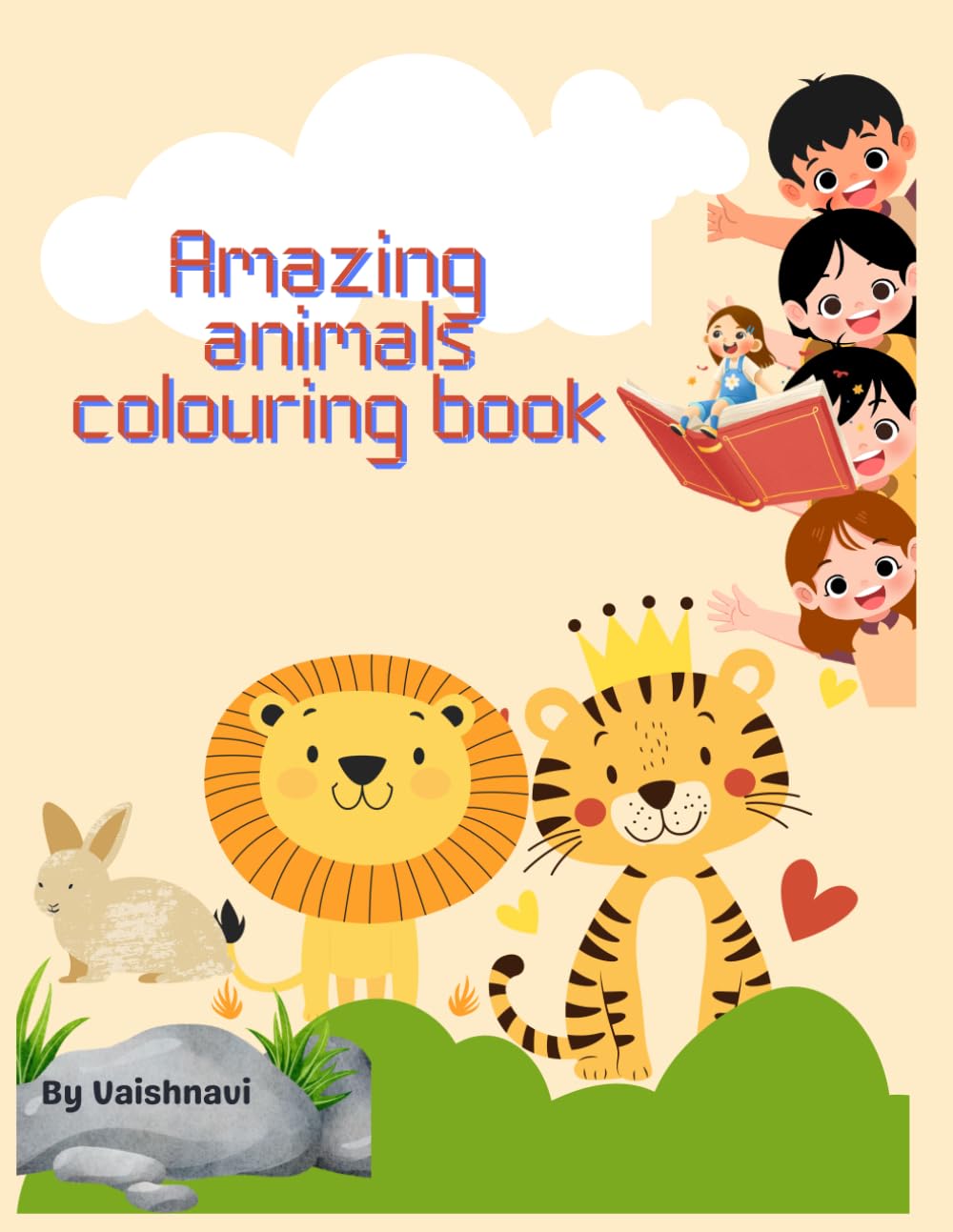 Amazing animals coloring book: Sea Animals, Farm Animals, Forest Animals and more Fun Animals to colour