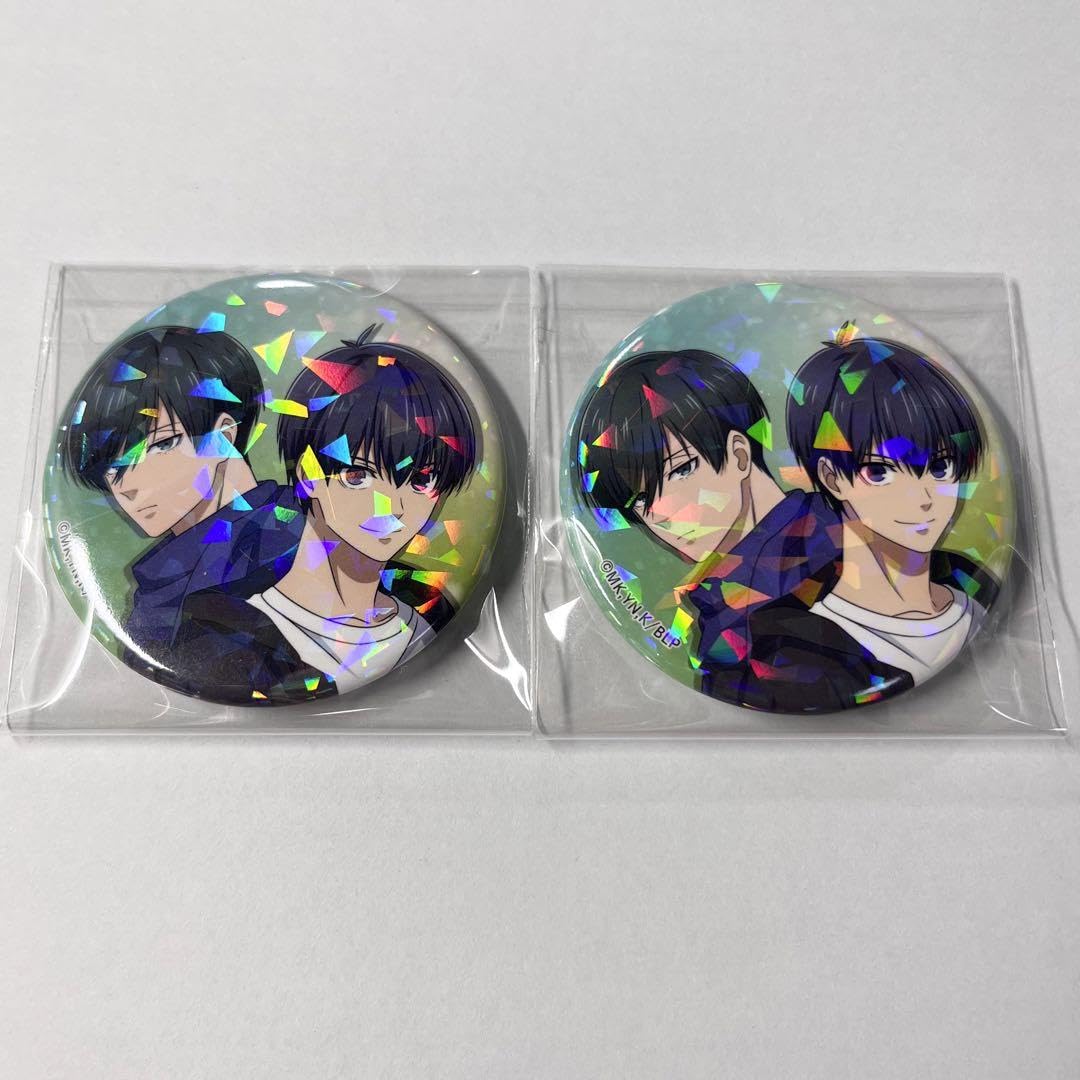 Amazon.co.jp: ブルーロック 糸師凛 潔世一 ホログラム缶バッジ : おもちゃ