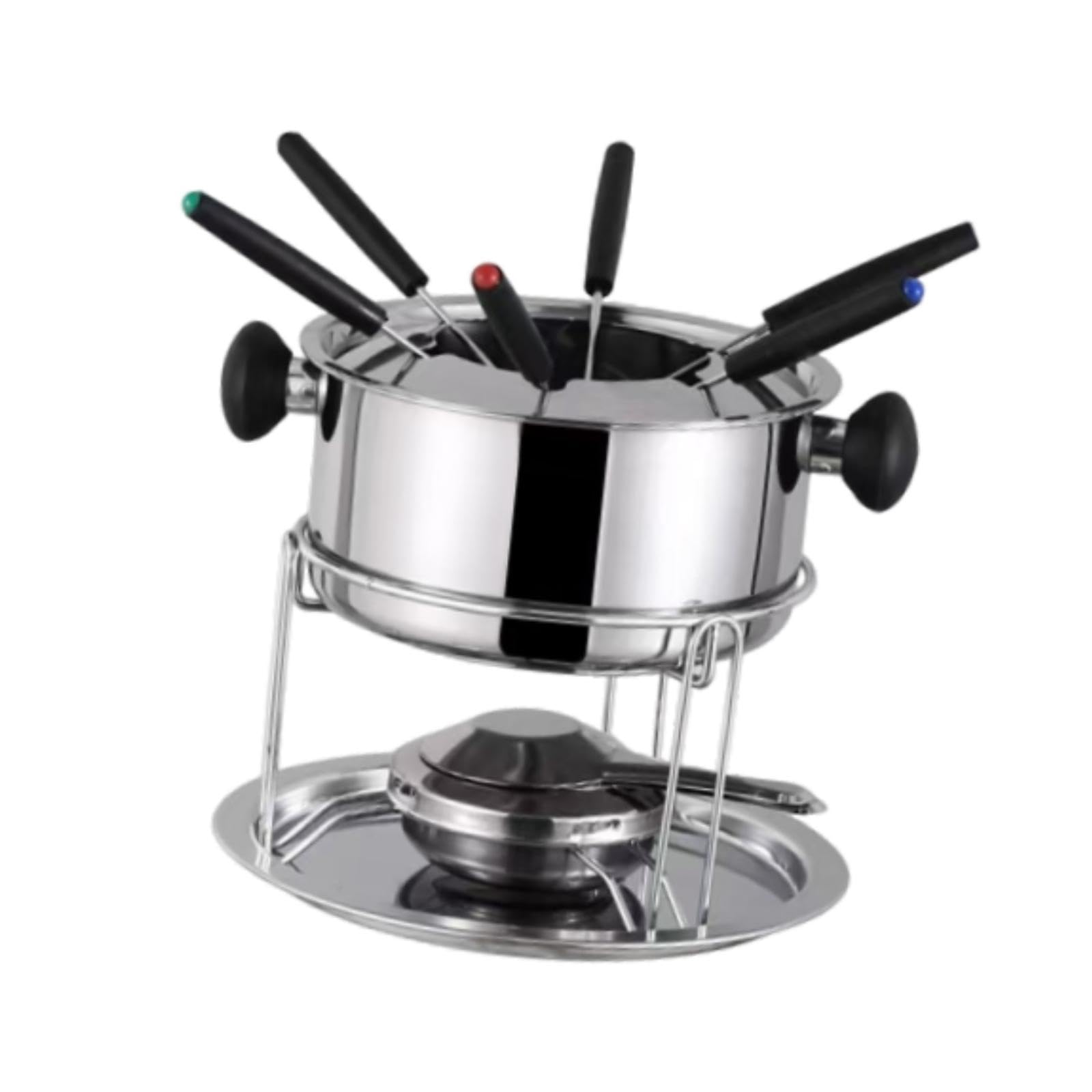 Bols pour faire fondre le chocolat et service à fondue Sharplace compact